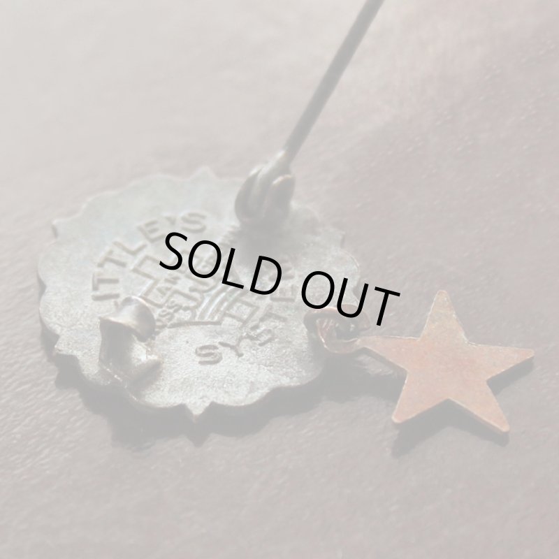 画像4: USAヴィンテージピンバッジ銅・星付｜キリスト教聖品UNITED BRETHREN教会日曜学校メンバーブローチ (4)