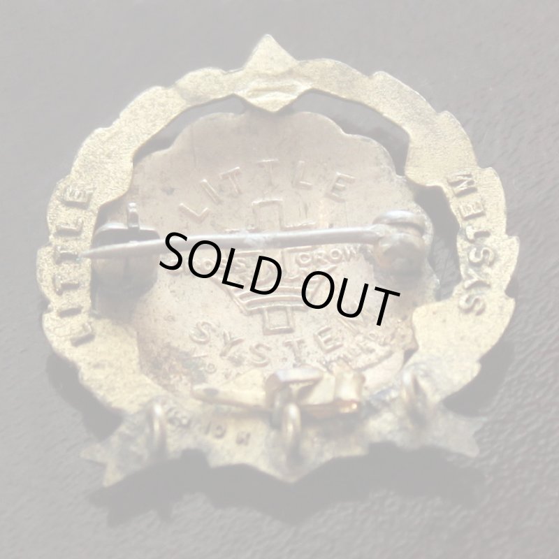 画像3: USAヴィンテージピンバッジ白10KGF｜キリスト教聖品CHRIST CHURCH教会日曜学校メンバーブローチ (3)