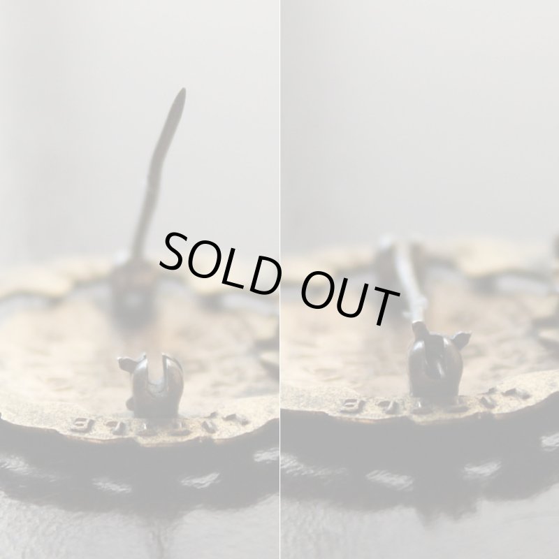 画像6: USAヴィンテージピンバッジ白10KGF｜キリスト教聖品CHRIST CHURCH教会日曜学校メンバーブローチ (6)