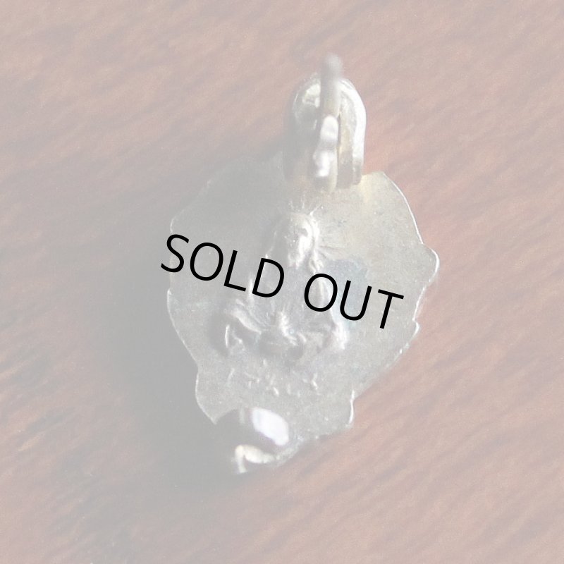 画像4: USAヴィンテージ聖心ピンバッジ｜キリスト教聖品sacred heart of JesusカトリックブローチA (4)