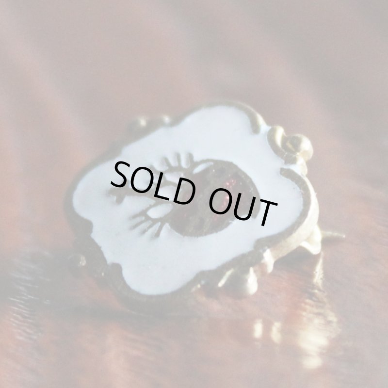 画像6: USAヴィンテージ聖心ピンバッジ｜キリスト教聖品sacred heart of JesusカトリックブローチB (6)