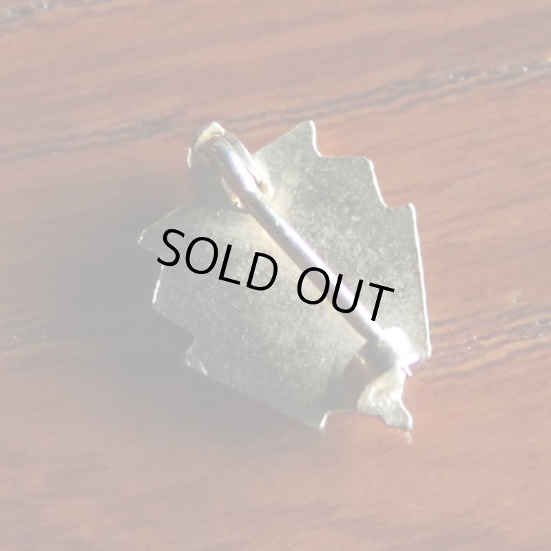 画像4: USAヴィンテージ聖心ピンバッジ｜キリスト教聖品sacred heart of JesusカトリックブローチD (4)