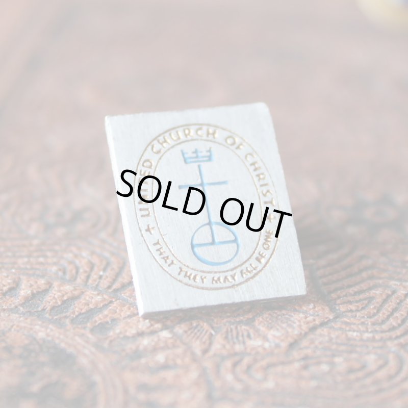 画像2: USAヴィンテージピンバッジキリスト教United Church of Christ｜アンティーク雑貨聖品 (2)