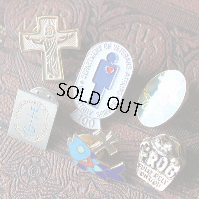 画像5: USAヴィンテージピンバッジキリスト教United Church of Christ｜アンティーク雑貨聖品 (5)