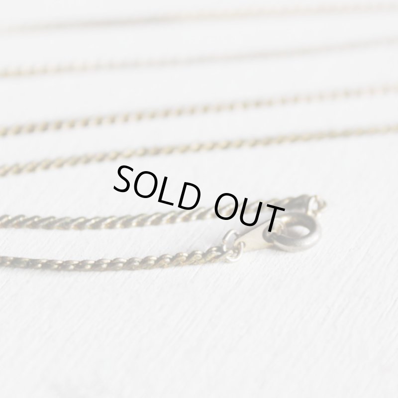 画像10: アメリカヴィンテージPray Hands 祈りの手オーロラグラスペンダントネックレス｜アンティーク雑貨ガラス (10)