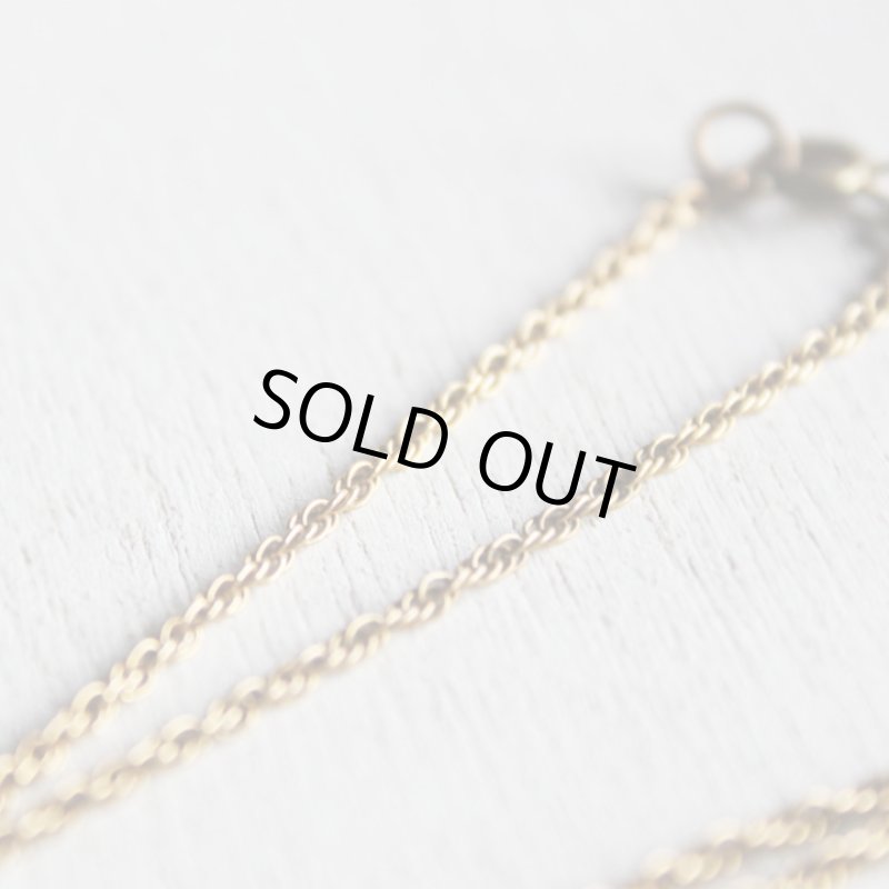 画像11: チェコスロバキア製ヴィンテージ幼きイエスの聖テレジアミニロザリオ入り六芒星ガラスペンダントネックレス (11)