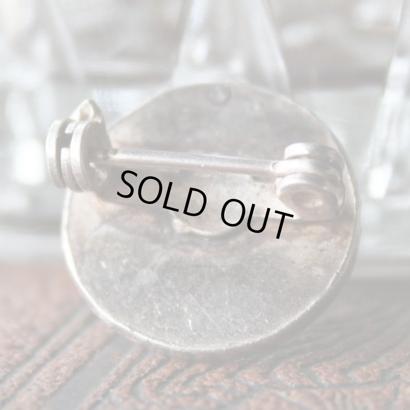 画像2: アメリカヴィンテージモルモン教ナザレ人・幌馬車のピンバッジ｜末日聖徒イエスキリスト教会・開拓者のブローチ (2)