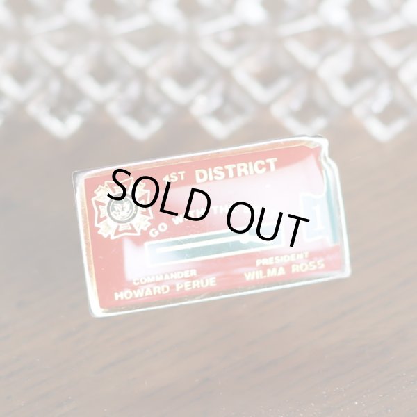 アメリカン雑貨ヴィンテージピンバッジ・ピンズ｜VFW米軍退役軍人