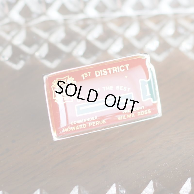 画像3: アメリカン雑貨ヴィンテージピンバッジ・ピンズ｜VFW米軍退役軍人カンザス州第１区ライフル (3)