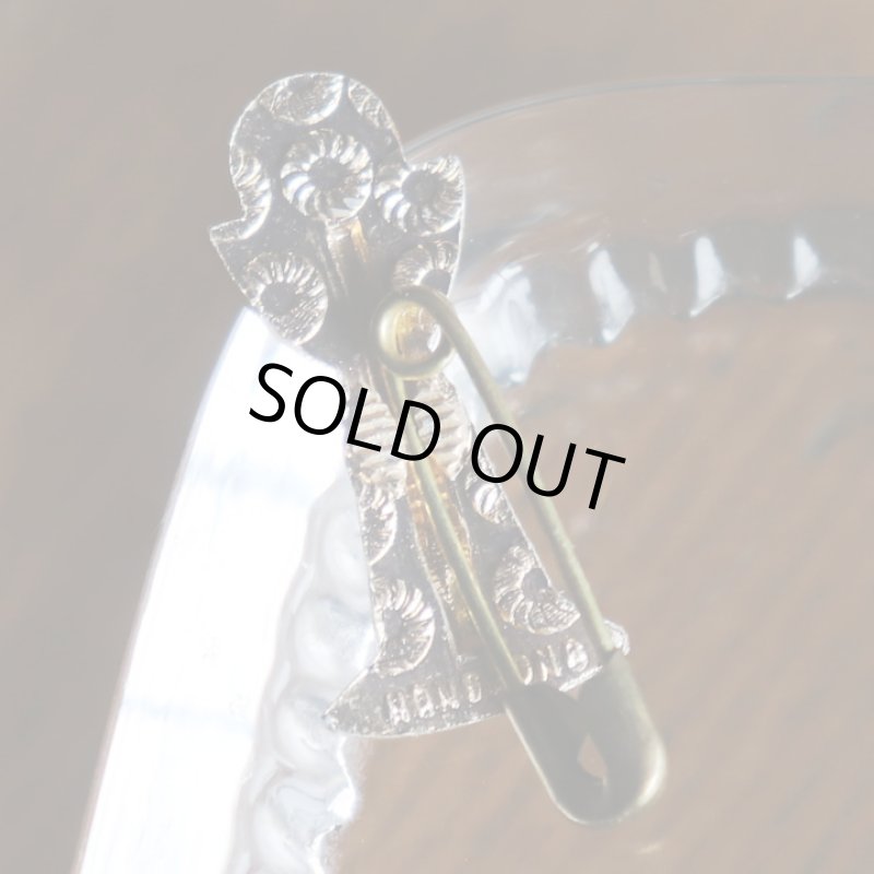 画像6: USAヴィンテージキリスト教初聖体・聖杯ブローチIHS｜first holy communionアンティークアクセサリー (6)