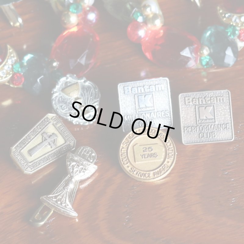 画像10: USAヴィンテージKoehring BantamピンバッジJOSTENS STERLING｜インダストリアル工業系重機アンティークピンズ (10)