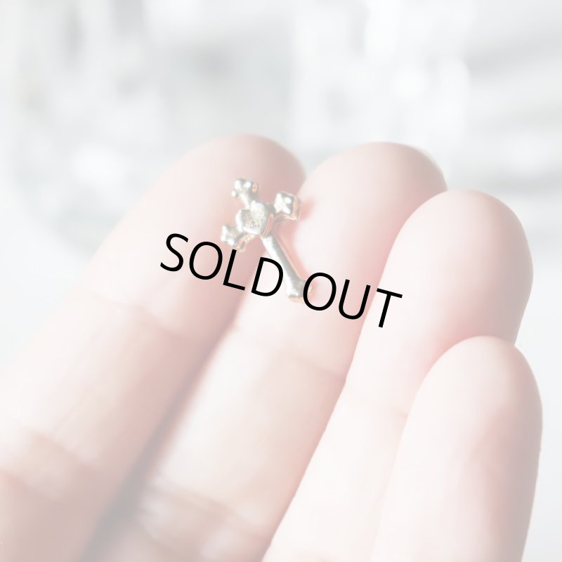 宝飾バロー社製ピンバッジ｜クロス十字架ハートピンズ