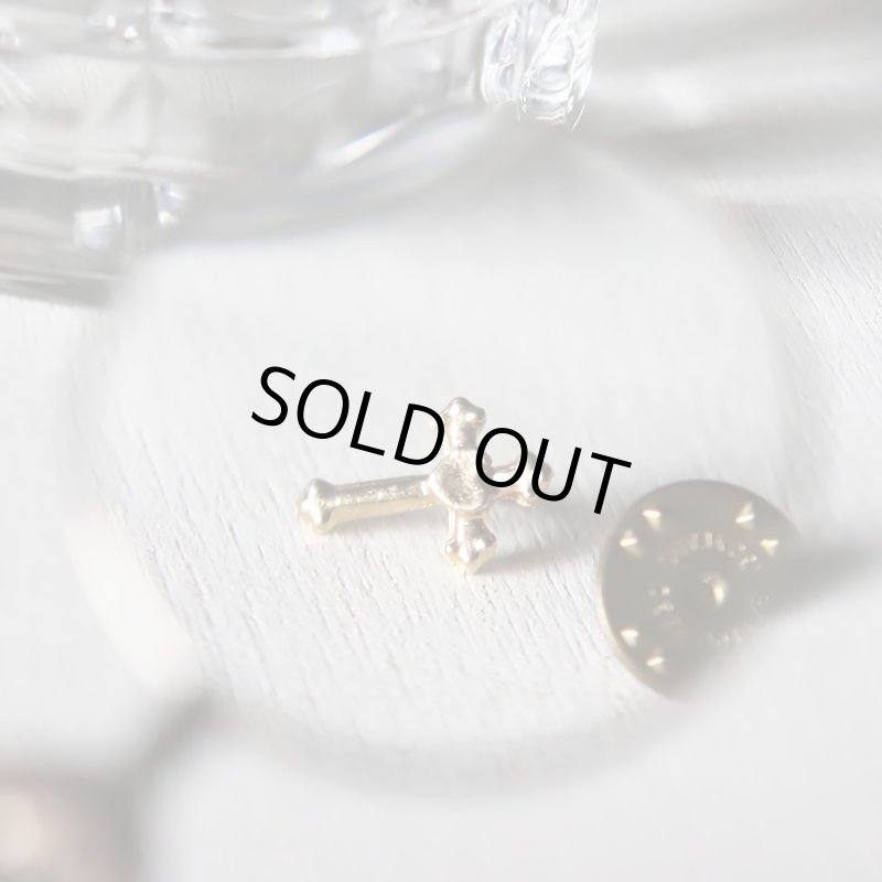 宝飾バロー社製ピンバッジ｜クロス十字架ハートピンズ