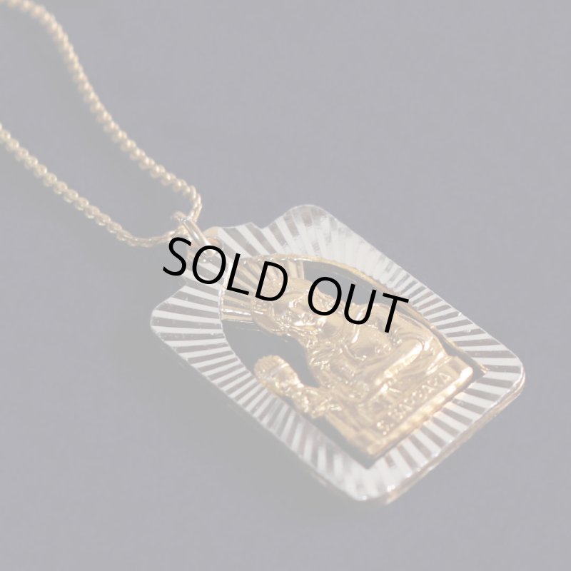 アンティークメダイ｜イタリアヴィンテージ聖バルバラのメダイ・ギリシャ・東方正教会・カトリック聖品