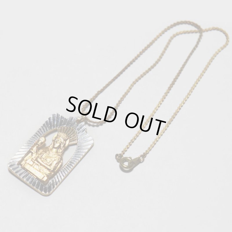 アンティークメダイ｜イタリアヴィンテージ聖バルバラのメダイ・ギリシャ・東方正教会・カトリック聖品