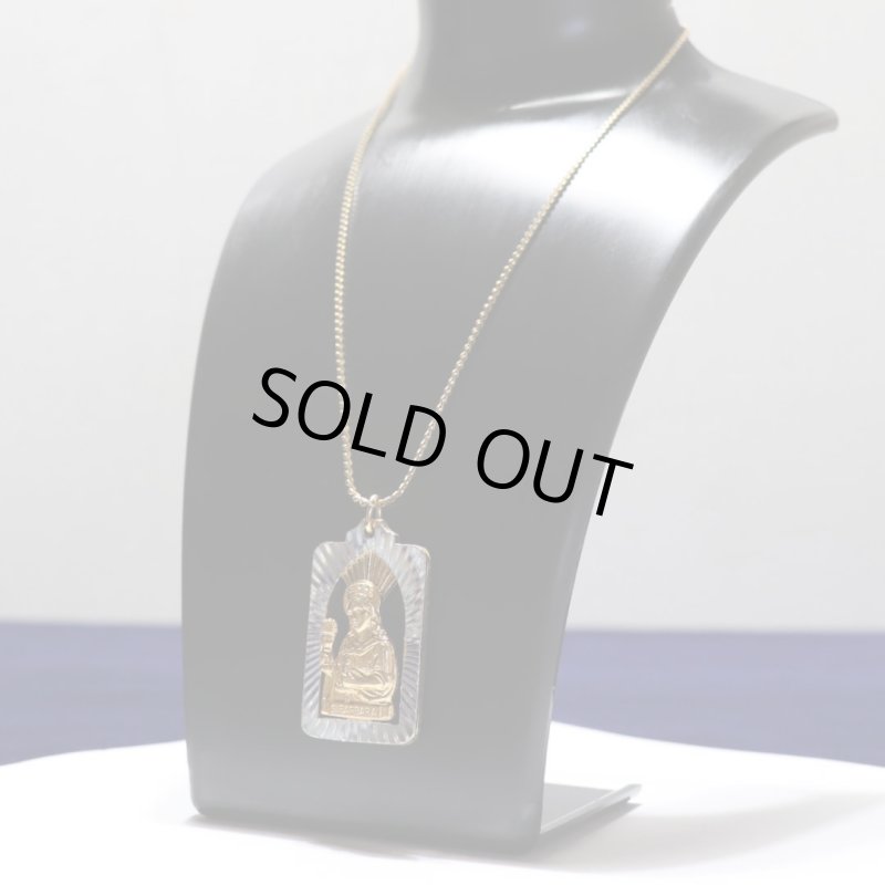 アンティークメダイ｜イタリアヴィンテージ聖バルバラのメダイ・ギリシャ・東方正教会・カトリック聖品