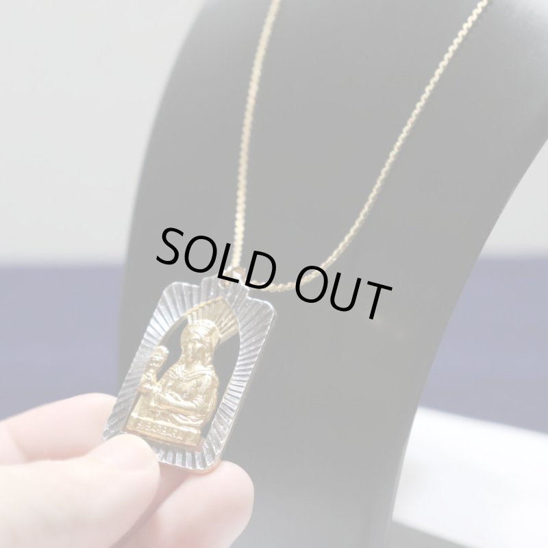 アンティークメダイ｜イタリアヴィンテージ聖バルバラのメダイ・ギリシャ・東方正教会・カトリック聖品