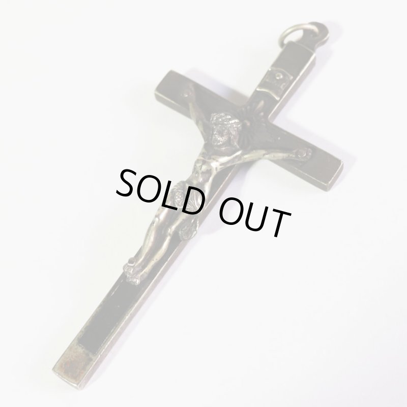 フランスヴィンテージイエスキリストの磔刑十字架クロス｜アンティーク