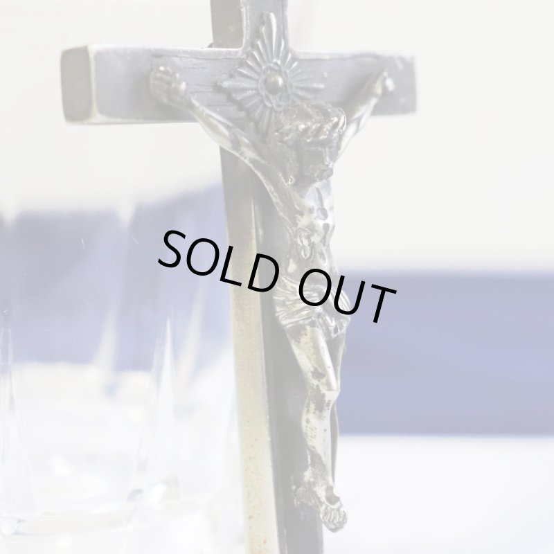 フランスヴィンテージイエスキリストの磔刑十字架クロス｜アンティーク