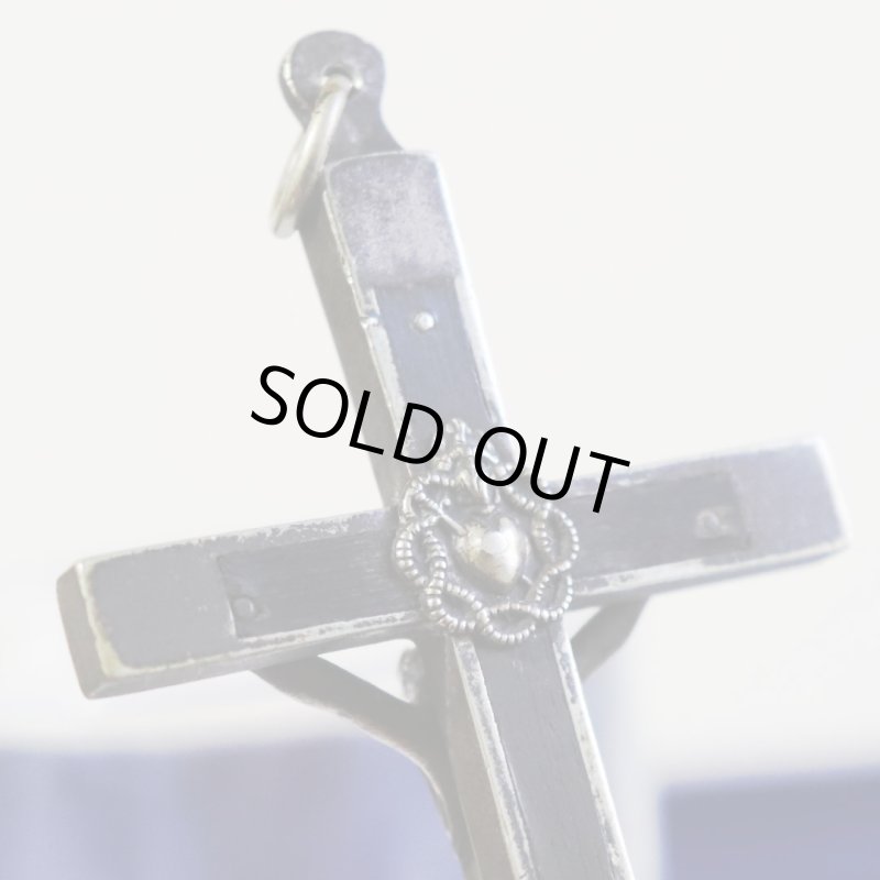 フランスヴィンテージイエスキリストの磔刑十字架クロス｜アンティーク