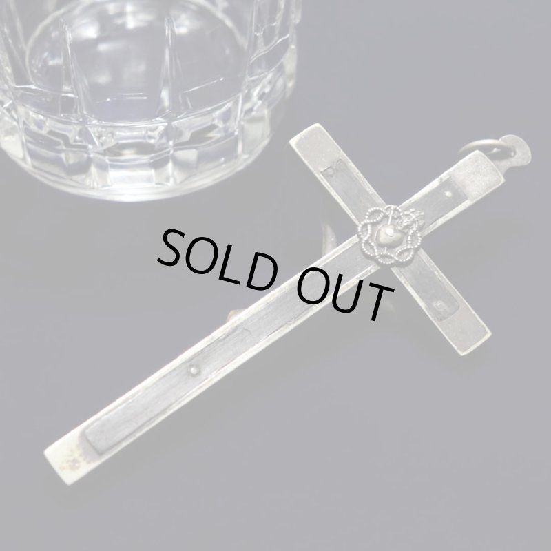 フランスヴィンテージイエスキリストの磔刑十字架クロス｜アンティーク