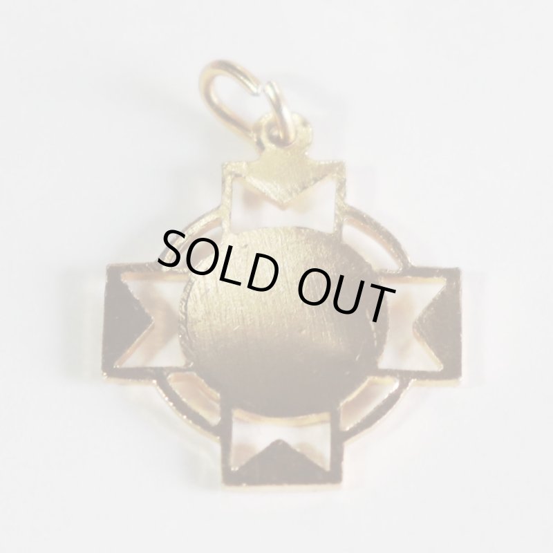 ルルドの泉無原罪の御宿り聖母マリアメダイ｜イタリア製アンティークメダイカトリック聖品