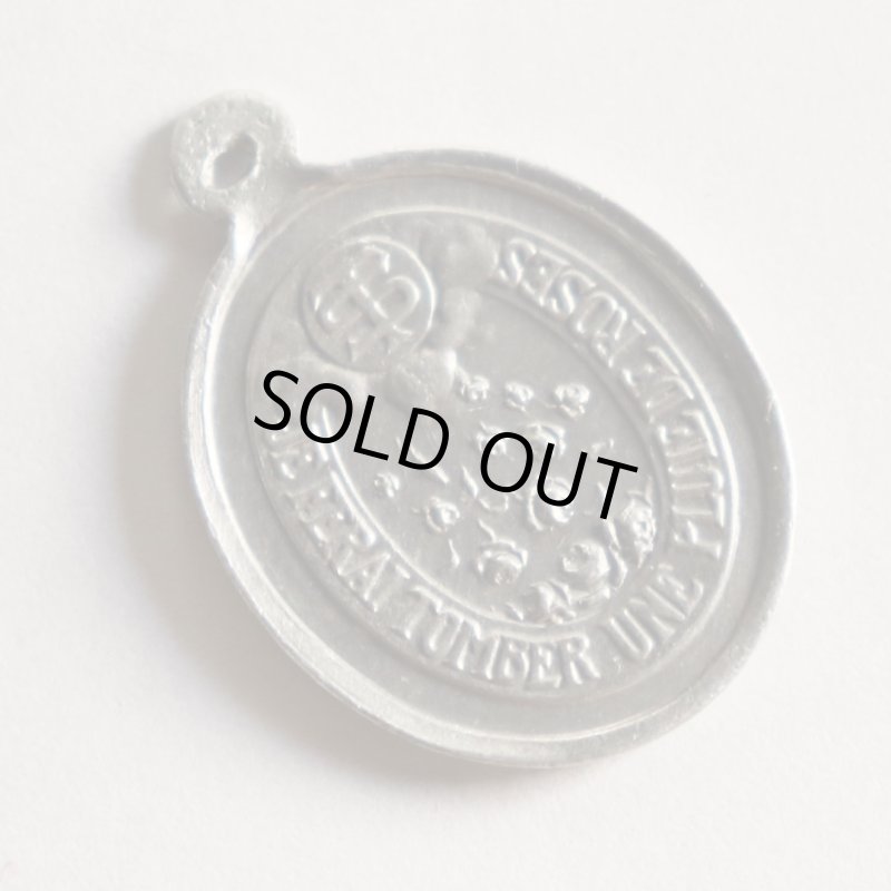 フランスヴィンテージ聖人メダイ｜幼きイエスの聖テレジア・リジューのテレーズ・カトリック