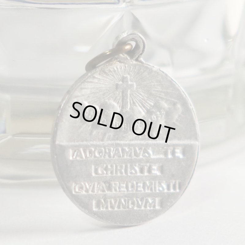 ヴィンテージローマ教皇ピウス11世｜1933年ジュビリー・バチカン・贖いの聖年記念メダイ・カトリック聖品