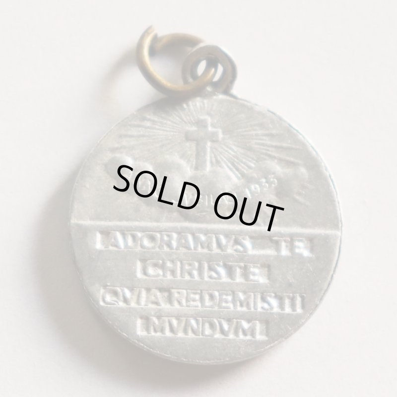 ヴィンテージローマ教皇ピウス11世｜1933年ジュビリー・バチカン・贖いの聖年記念メダイ・カトリック聖品