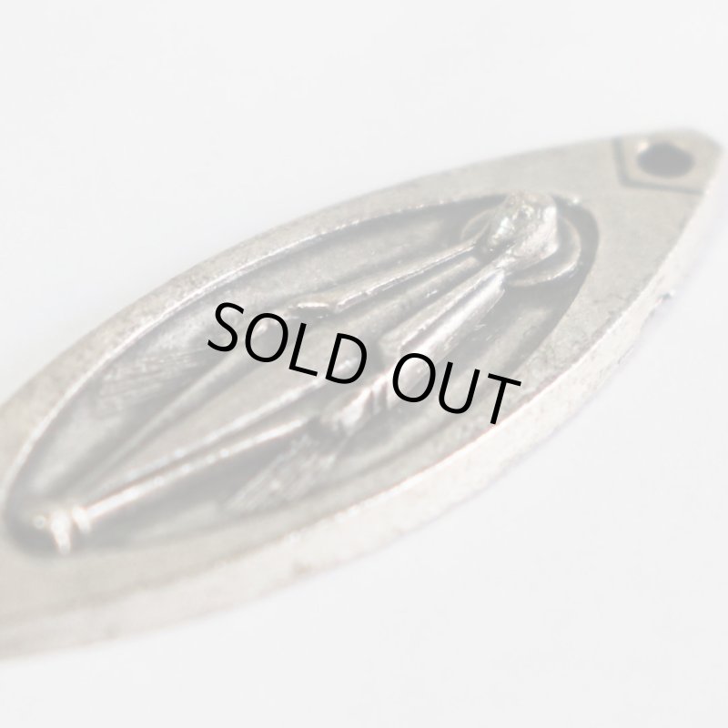 画像3: イタリア製ヴィンテージ不思議のメダイ無原罪の聖母マリアメダイ｜メダイキリスト教カトリック聖品 (3)