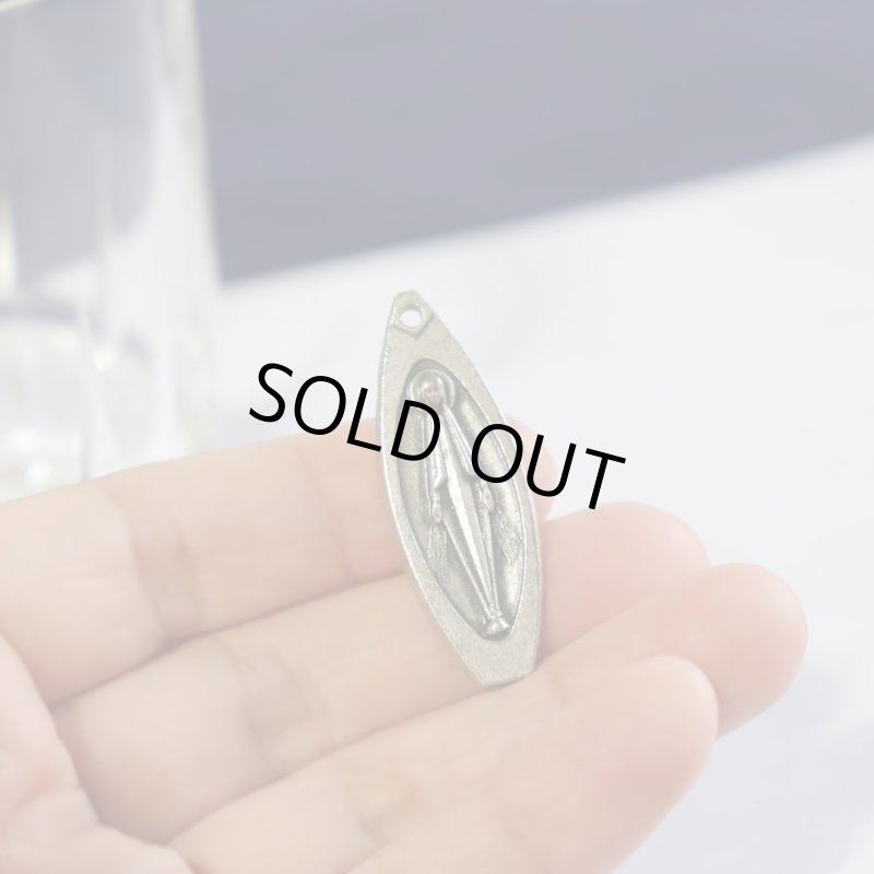 画像7: イタリア製ヴィンテージ不思議のメダイ無原罪の聖母マリアメダイ｜メダイキリスト教カトリック聖品 (7)