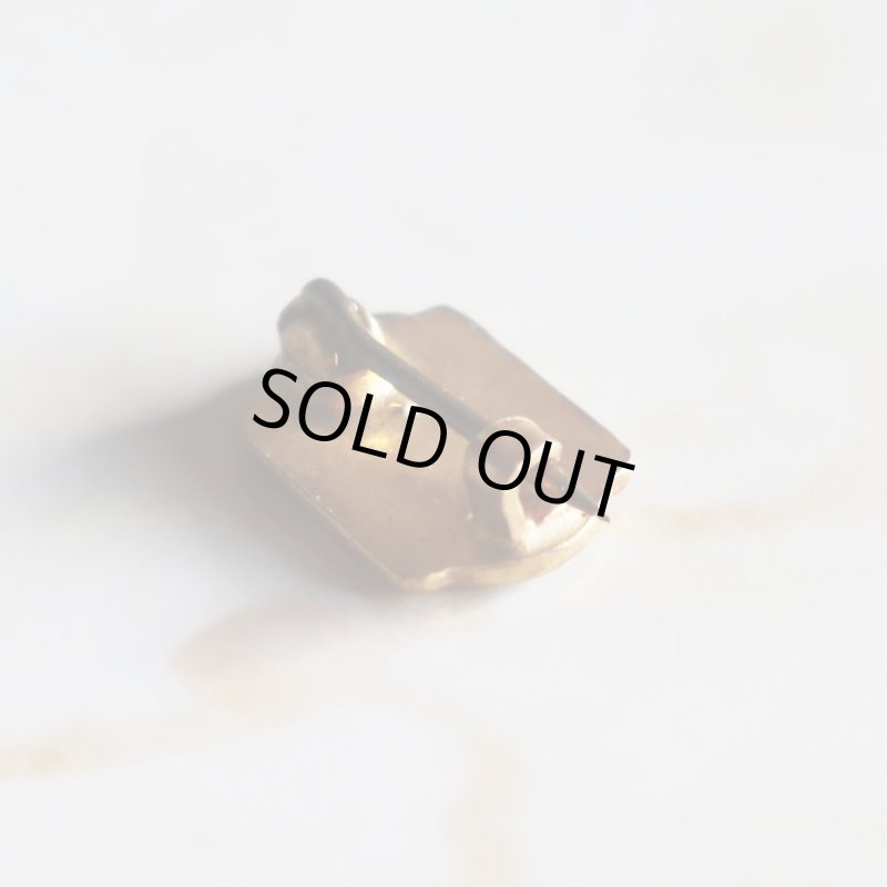 USAヴィンテージクリスチャンクロスピンバッジ水色CHOIR｜アンティークピンズライトブルー十字架/合唱団/音符