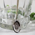 【STERLING SILVER】アンティークジュエリー｜USAヴィンテージ不思議のメダイ聖母マリアのペンダントネックレス