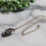 【STERLING SILVER】アンティークジュエリー｜USAヴィンテージ不思議のメダイ聖母マリアのペンダントネックレス