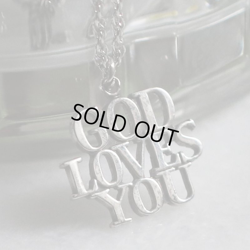 70'sヴィンテージTIFFANYティファニーGOD LOVES YOUチャームネックレス・チャリティ｜アンティークジュエリー
