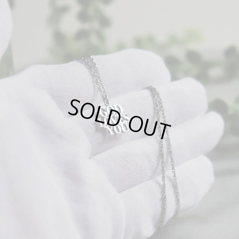 70'sヴィンテージTIFFANYティファニーGOD LOVES YOUチャームネックレス・チャリティ｜アンティークジュエリー