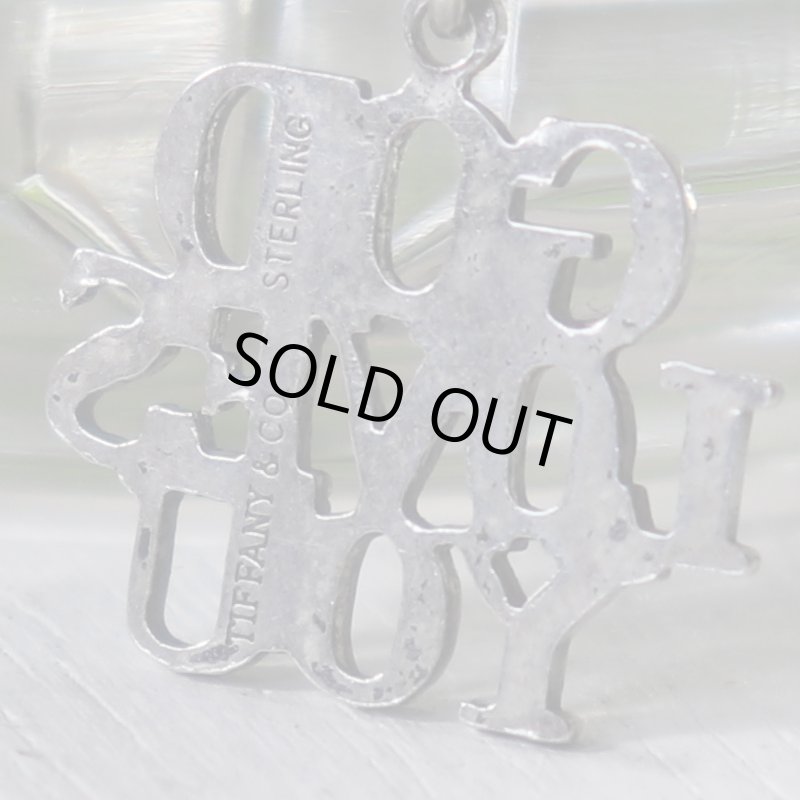 70'sヴィンテージTIFFANYティファニーGOD LOVES YOUチャームネックレス・チャリティ｜アンティークジュエリー