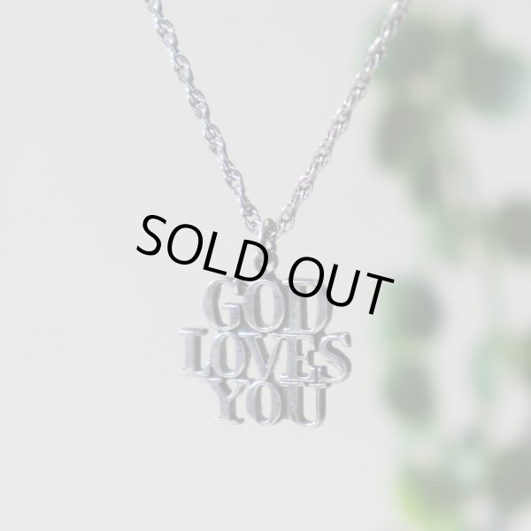 Tiffany&co GOD LOVES YOU ネックレス チャーム 1970s】TIFFANY&Co. ティファニー GOD LOVES YOU ネックレス