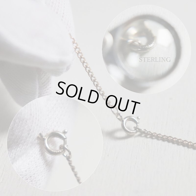 アンティークジュエリー|USAヴィンテージ不思議のメダイ聖母マリアのペンダントネックレスSTERLING SILVER・CREEDC©