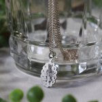 【STERLING SILVER】アンティークジュエリー｜USAヴィンテージ不思議のメダイ聖母マリアのミニペンダントネックレス