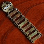 USAヴィンテージキリスト教日曜学校階級ブローチC.&M.A.・8th YEARバッジ｜サンデースクール・十字架ピンバッジ