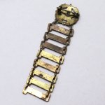 USAヴィンテージキリスト教日曜学校階級ブローチC.&M.A.・8th YEARバッジ｜サンデースクール・十字架ピンバッジ