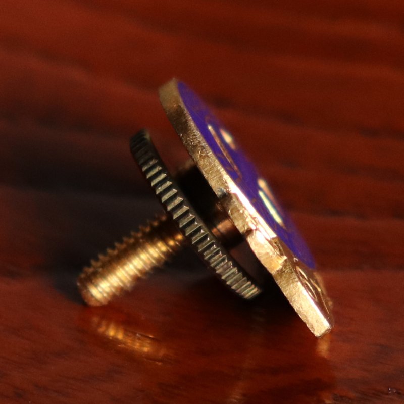 希少USAヴィンテージKOEHRING HEAVY DUTYラペルピン｜建設重機企業ピンバッジ