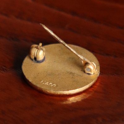 画像3: USAヴィンテージYOUR KINGDOM COME SCJブローチ｜エナメルピンバッジ