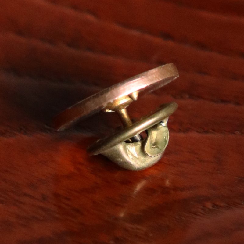 USAヴィンテージコミュニティ団体ピンバッジCOMPASSION CIRCLE｜ブルーエナメルピンズ