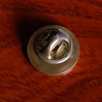 USAヴィンテージコミュニティ団体ピンバッジCOMPASSION CIRCLE｜ブルーエナメルピンズ