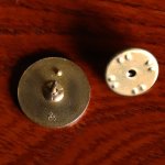 USAヴィンテージコミュニティ団体ピンバッジCOMPASSION CIRCLE｜ブルーエナメルピンズ