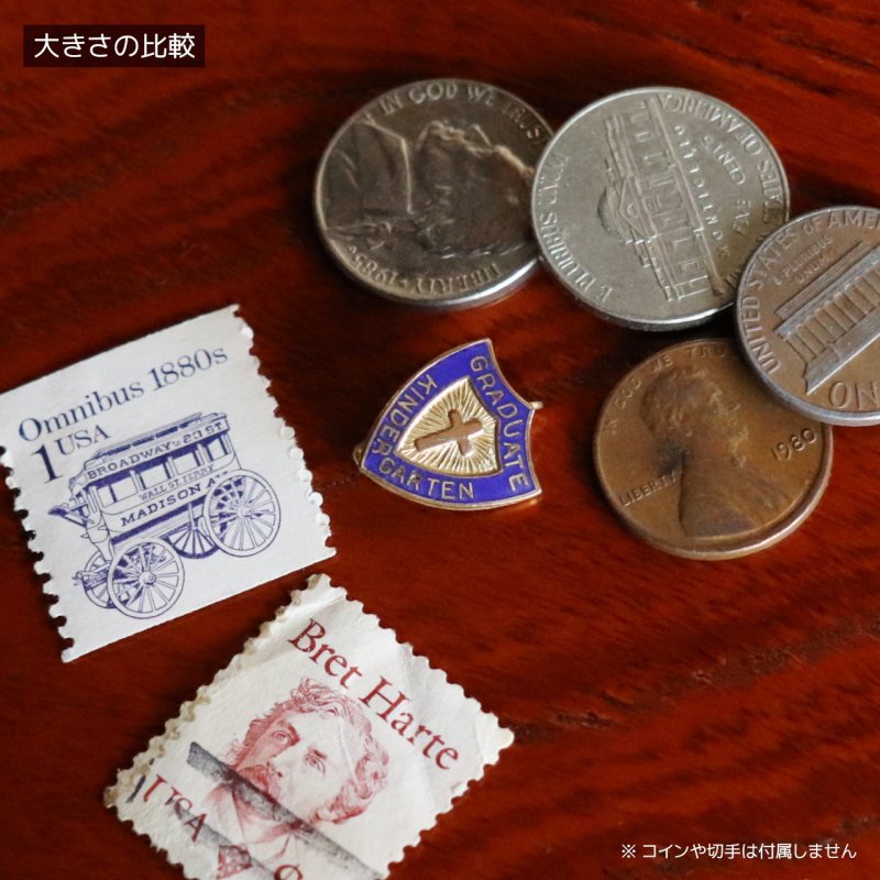 USAヴィンテージキリスト教系幼稚園卒業記念ブローチ｜ピンバッジ