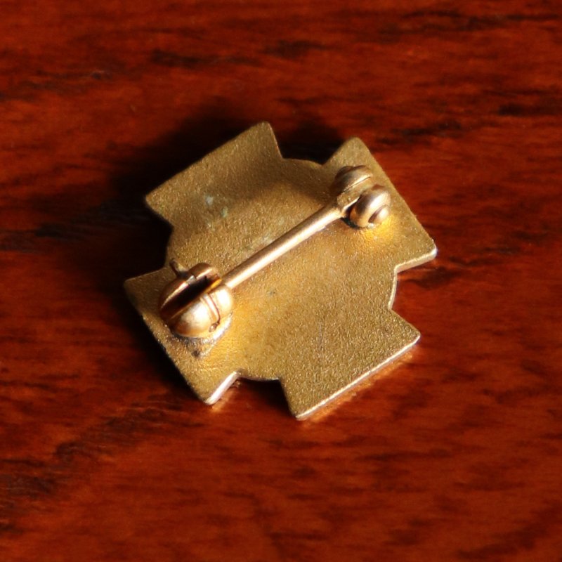 USAヴィンテージキリスト教MYFエナメルブローチ｜ラペルピン・ピンバッジ