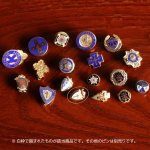 画像8: USAヴィンテージクリスチャンブローチ白｜キリスト教ピンバッジ十字架・ランプ (8)